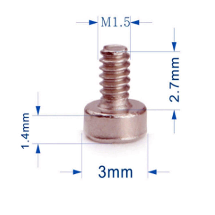 M1.6 immaculatam ferro mini parva vigilia enim Torx electronics screw