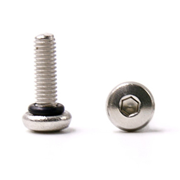 novum consilium immaculatam ferro m3 button caput hex nervum cochlea o-ring