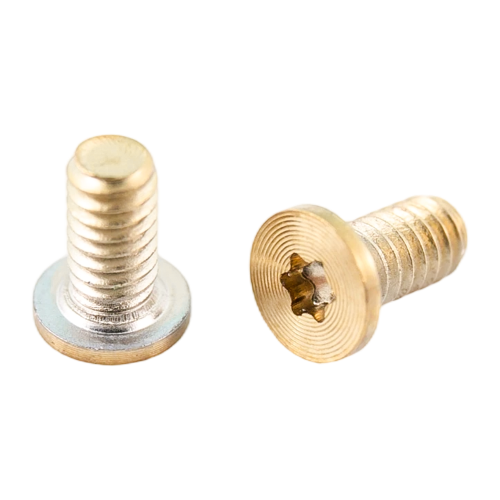 Aurum PVD torx caput immaculatum ferri machina filum CD exemplar cochlearum