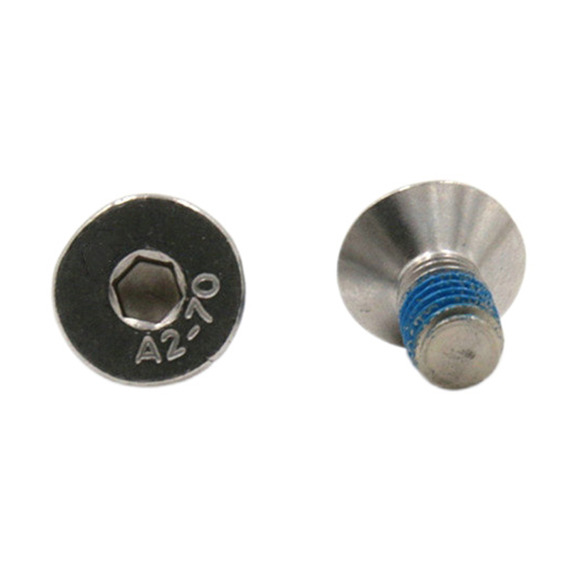 A2-70 countersunk caput hex nervum micro mini densis cochleis