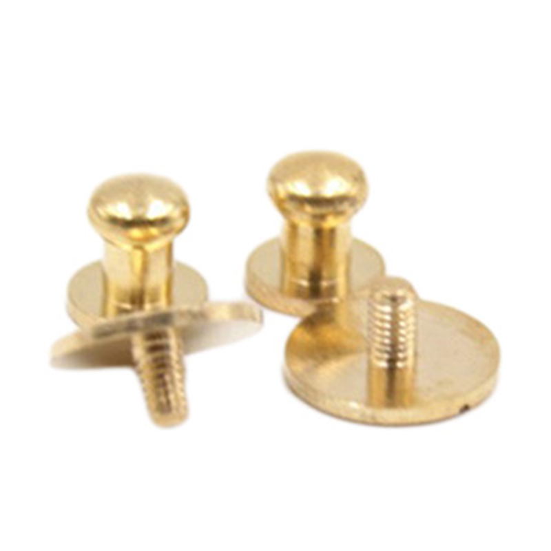 Novum consilium Solid Brass Sam Brown Button Stud For leather Novum consilium Solid Brass Sam Brown Button Stud For leather