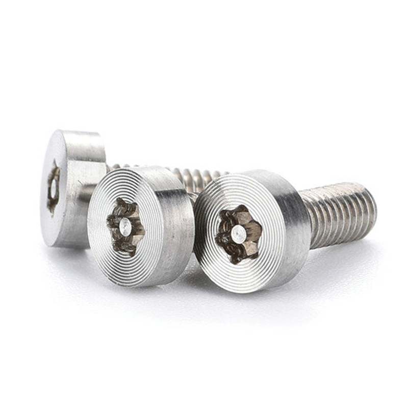 Novum consilium immaculatum ferro satin caput torx cochleae praestrictae