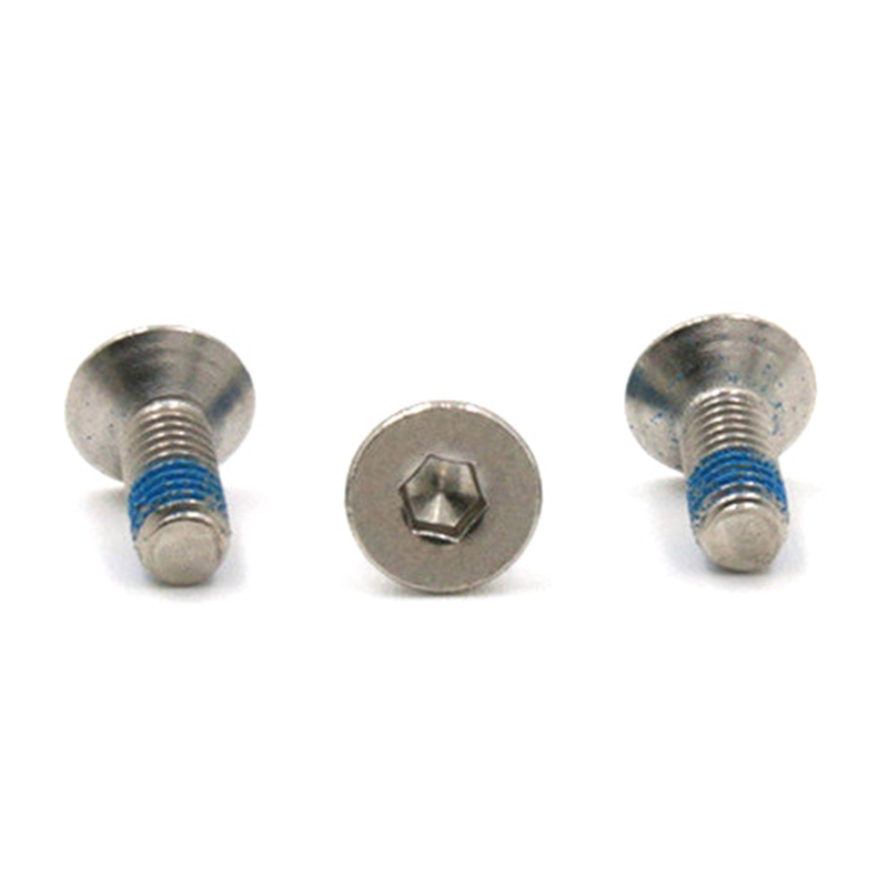 Calidum venditionis countersunk caput nervum Micro mini cochleas cum nylon patch Calidum venditionis countersunk caput nervum Micro mini cochleas cum nylon patch