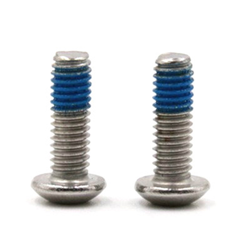 M3X6 button caput nervum parvae Micro cochlea cum Nylon patch M3X6 button caput nervum parvae Micro cochlea cum Nylon patch