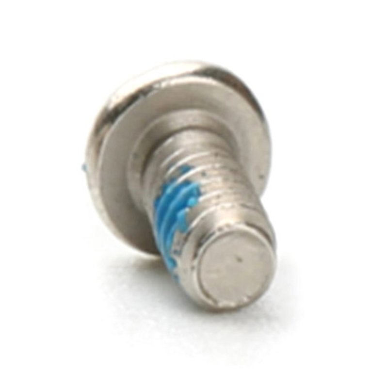 Stainless chalybe CCCIV plana caput crucis cochleae cum nylon patch Stainless chalybe CCCIV plana caput crucis cochleae cum nylon patch