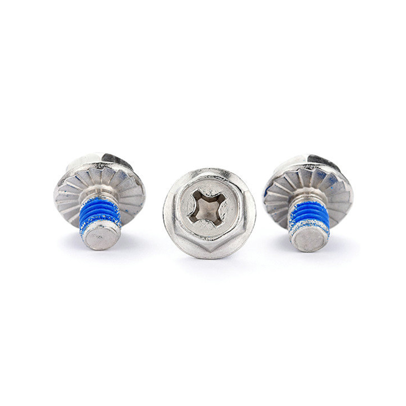 Hex washer head cross parva IMPERVIUS cochleae cum Nylon patch Hex washer head cross parva IMPERVIUS cochleae cum Nylon patch