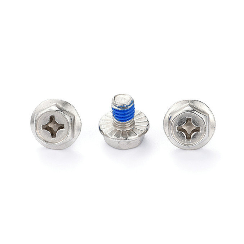 Hex washer head cross parva IMPERVIUS cochleae cum Nylon patch Hex washer head cross parva IMPERVIUS cochleae cum Nylon patch