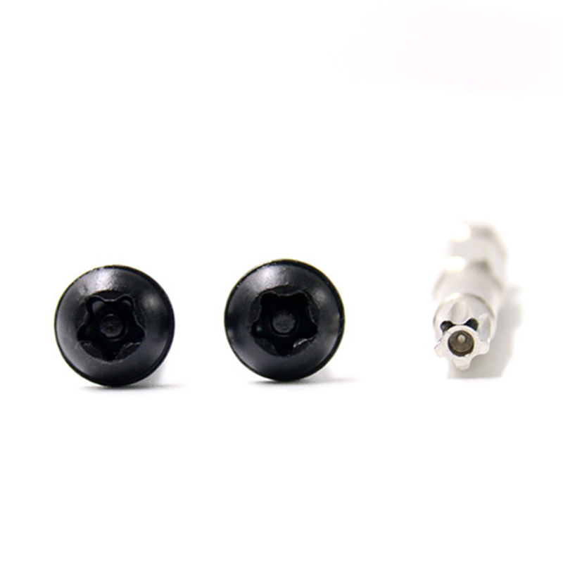 Pan washer caput securitatis cochlea pan washer caput tatione probationem cochleae cum clavis