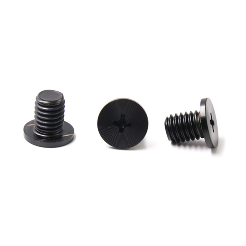 Stainla chalybe m2 plana caput machina nigra satin uncta cochlea