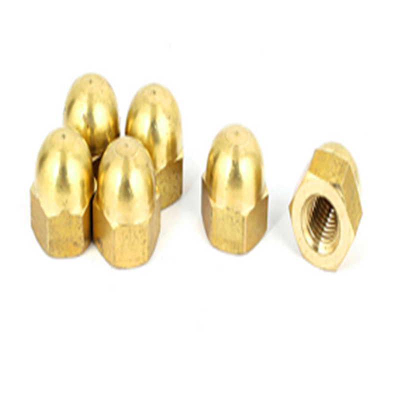 Custom Packaging Slotted round Ball Nut Custom Packaging Slotted round Ball Nut