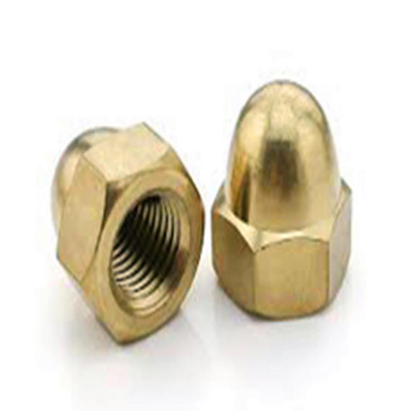 Custom Packaging Slotted round Ball Nut Custom Packaging Slotted round Ball Nut