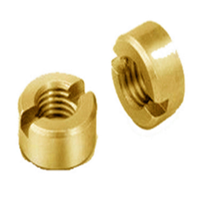 Custom Packaging Slotted round Ball Nut