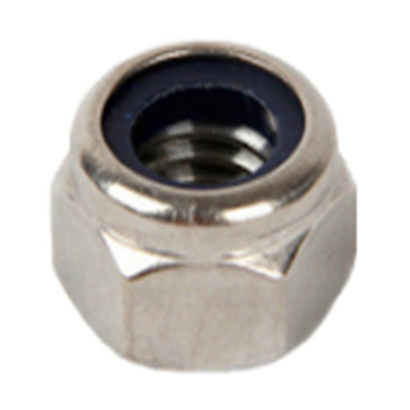 M3 immaculatam ferro nylon flange indsert self lock nut