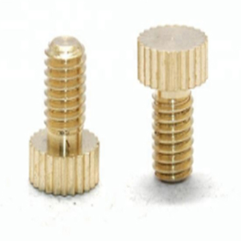 Novo consilio Steel Slotted Knurled Pollice Cochleas M4