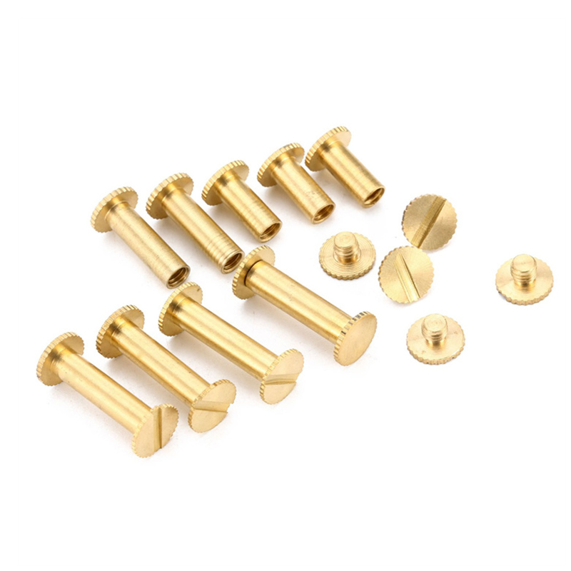 New design 4mm knrled head microform binding screw for menu New design 4mm knrled head microform binding screw for menu