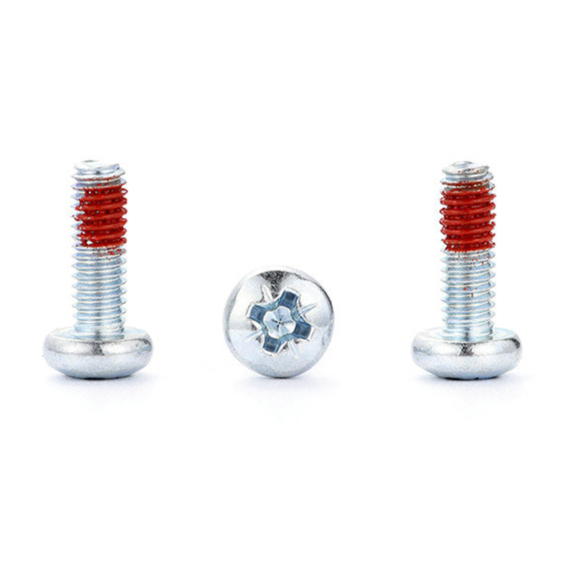 M3 Pan caput Pozi agitator apparatus stupra cum rubra nylon patch M3 Pan caput Pozi agitator apparatus stupra cum rubra nylon patch