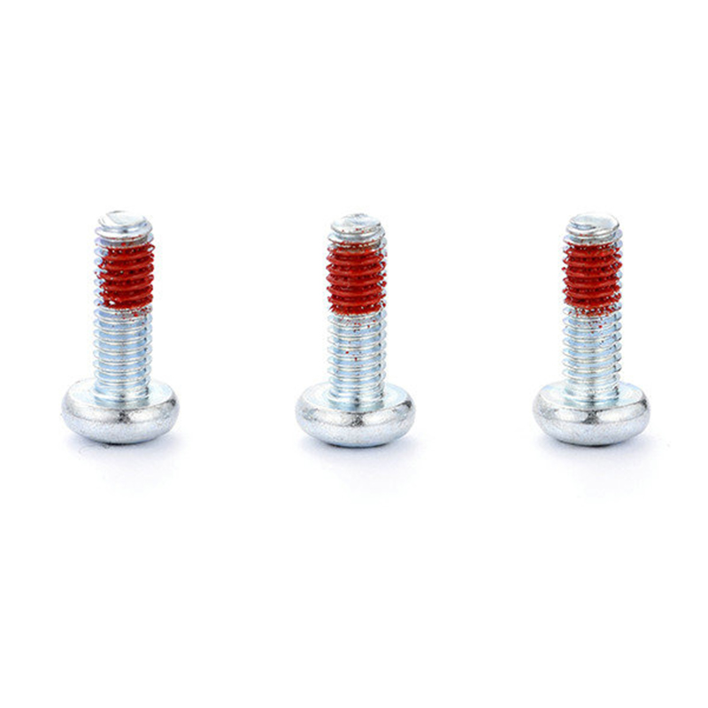 M3 Pan caput Pozi agitator apparatus stupra cum rubra nylon patch M3 Pan caput Pozi agitator apparatus stupra cum rubra nylon patch