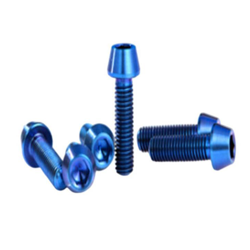 M3 Gr5 hex scyphum nervum titanium cochleae caput